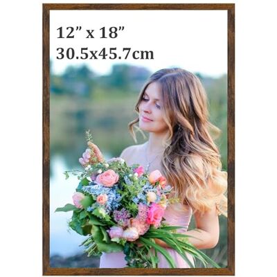 Ditwis Bilderrahmen 30x45 Braun, Fotorahmen für 45x30 cm Poster, Fotos, Kunstwerke und Puzzles, Modern Posterrahmen zum Aufhängen, Rahmen für Wohnungen, Büros und Galerien Ditwis Bilderrahmen 30x45 Braun, Fotorahmen für 45x30 cm Poster, Fotos, Kunstwerke und Puzzles, Modern Posterrahmen zum Aufhängen, Rahmen für Wohnungen, Büros und Galerien