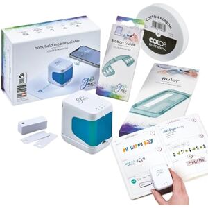 COLOP e-Mark go Set. Bestehend aus dem mobilen Drucker e-Mark GO, Lineal, Führungsschiene für Bänderbedruckung, Band 15 mm, sowie PVC-Schilder zur Schilderbedruckung und Broschüre. weiß COLOP e-Mark go Set. Bestehend aus dem mobilen Drucker e-Mark GO, Lineal, Führungsschiene für Bänderbedruckung, Band 15 mm, sowie PVC-Schilder zur Schilderbedruckung und Broschüre. weiß