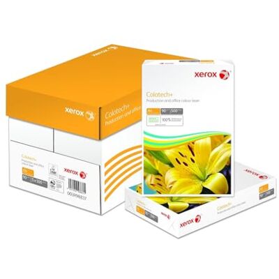 Xerox Colotech+, weiß, Kopierpapier holzfrei ECF, 90g/m², DIN A4, 5 x 500 Blatt Xerox Colotech+, weiß, Kopierpapier holzfrei ECF, 90g/m², DIN A4, 5 x 500 Blatt