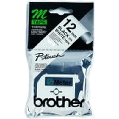 Best Price Square Brother MK231BZ Schriftbandkassette 12 mm weiß/schwarz Best Price Square Brother MK231BZ Schriftbandkassette 12 mm weiß/schwarz