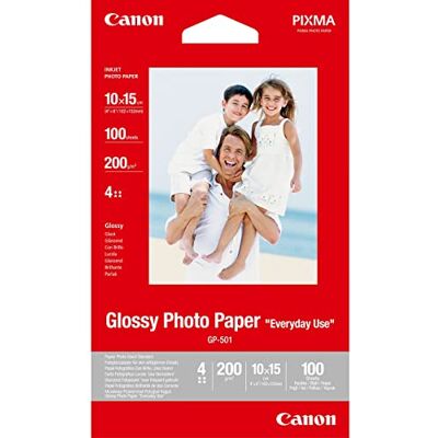 Canon GP-501 Fotopapier glänzend (10 cm, 15 cm, 210 g/m²) Canon GP-501 Fotopapier glänzend (10 cm, 15 cm, 210 g/m²)