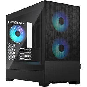 Fractal Design Pop Mini Air RGB Schwarz, TG (gehärtetes Glas), klar getönt Fractal Design Pop Mini Air RGB Schwarz, TG (gehärtetes Glas), klar getönt