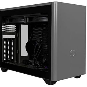 Cooler Master MasterBox NR200P MAX Mini-ITX PC-Gehäuse Seitenteil aus gehärtetem Glas, 280mm AIO-CPU-Kühler, 850W 80-PLUS Gold SFX-Netzteil, vertikale GPU-Halter mit PCI-e 4.0 x16 Riser Cooler Master MasterBox NR200P MAX Mini-ITX PC-Gehäuse Seitenteil aus gehärtetem Glas, 280mm AIO-CPU-Kühler, 850W 80-PLUS Gold SFX-Netzteil, vertikale GPU-Halter mit PCI-e 4.0 x16 Riser