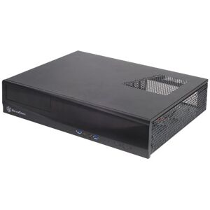 Silverstone Technology SST-ML03B Milo Micro ATX Schmales HTPC Gehäuse, schwarz Silverstone Technology SST-ML03B Milo Micro ATX Schmales HTPC Gehäuse, schwarz