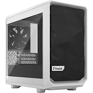 Fractal Design Meshify 2 Nano White TG Clear Tint, FD-C-MES2N-02 Fractal Design Meshify 2 Nano White TG Clear Tint, FD-C-MES2N-02