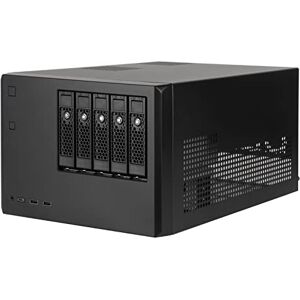 Silverstone Technology CS351, Hot-Swapping-fähiges SAS-12G-/SATA-6G-NAS-Gehäuse mit 5 Einschüben und hoher Leistung, SST-CS351, Schwarz Silverstone Technology CS351, Hot-Swapping-fähiges SAS-12G-/SATA-6G-NAS-Gehäuse mit 5 Einschüben und hoher Leistung, SST-CS351, Schwarz