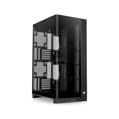 Thermaltake Capo X Black Mid‑Tower ATX Gehäuse Dual System Support 4‑mm Tempered‑Glass‑Panel 420‑mm Radiator Support GPU bis 420 mm Thermaltake Capo X Black Mid‑Tower ATX Gehäuse Dual System Support 4‑mm Tempered‑Glass‑Panel 420‑mm Radiator Support GPU bis 420 mm