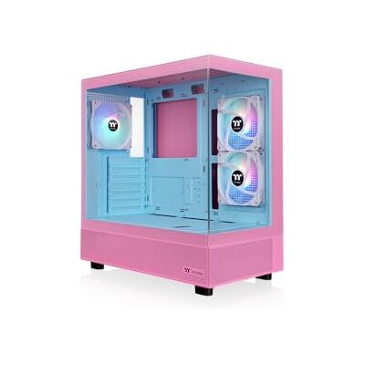 Thermaltake View 270 TG ARGB Plus Mid‑Tower PC‑Gehäuse mit Tempered Glass & ARGB‑Lüftern ATX‑Kompatibel (Bubble Pink) Thermaltake View 270 TG ARGB Plus Mid‑Tower PC‑Gehäuse mit Tempered Glass & ARGB‑Lüftern ATX‑Kompatibel (Bubble Pink)