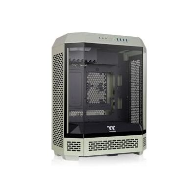 Thermaltake The Tower 600 Mid Tower Chassis Hidden Connector Matcha Green Thermaltake The Tower 600 Mid Tower Chassis Hidden Connector Matcha Green