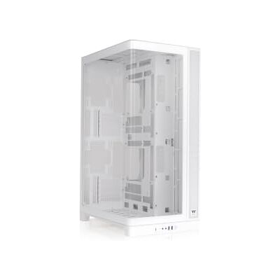 Thermaltake Capo X Snow Mid‑Tower ATX Gehäuse Dual System Support 4‑mm Tempered‑Glass‑Panel 420‑mm Radiator Support GPU bis 420 mm Thermaltake Capo X Snow Mid‑Tower ATX Gehäuse Dual System Support 4‑mm Tempered‑Glass‑Panel 420‑mm Radiator Support GPU bis 420 mm
