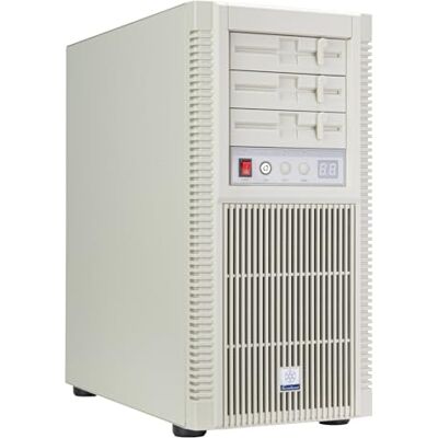 Silverstone Technology FLP02 Retro-inspiriertes Tower-Gehäuse mit Hochleistungs-Kühlung und Erweiterungsunterstützung, SST-FLP02W Silverstone Technology FLP02 Retro-inspiriertes Tower-Gehäuse mit Hochleistungs-Kühlung und Erweiterungsunterstützung, SST-FLP02W