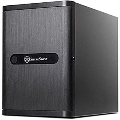 Silverstone 71062 SST-DS380 Case Storage Mini-ITX Computer-Gehäuse mit Fronttür, 8x 3.5" HDD Hot-Swap Einschübe, schwarz Silverstone 71062 SST-DS380 Case Storage Mini-ITX Computer-Gehäuse mit Fronttür, 8x 3.5" HDD Hot-Swap Einschübe, schwarz
