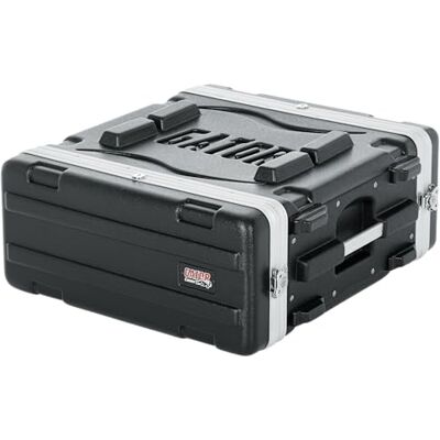 Gator Cases Leichtes, geformtes 4U-Rack-Gehäuse mit hochbelastbaren Verschlüssen; Standardtiefe 49 cm, 4U (GR-4L) Gator Cases Leichtes, geformtes 4U-Rack-Gehäuse mit hochbelastbaren Verschlüssen; Standardtiefe 49 cm, 4U (GR-4L)