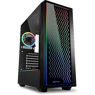 Sharkoon Rgb Lit 200 Midi Tower Nero ( Rgb Lit 200 Tower Atx) Sharkoon Rgb Lit 200 Midi Tower Nero ( Rgb Lit 200 Tower Atx)