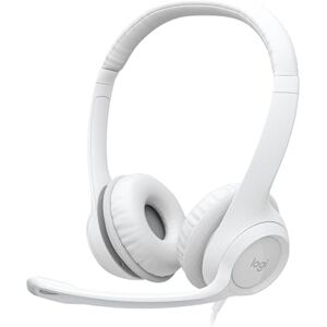Logitech H390 verkabelter Kopfhörer für PC/Laptop, Stereokopfhörer mit rauschunterdrückendem Mikrofon USB-A, Inline-Steuerungen, für Chromebook geeignet Weiß Logitech H390 verkabelter Kopfhörer für PC/Laptop, Stereokopfhörer mit rauschunterdrückendem Mikrofon USB-A, Inline-Steuerungen, für Chromebook geeignet Weiß
