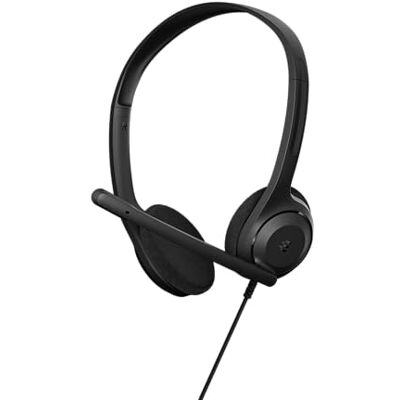 EPOS C1 Professionelles Business-Headset mit USB-A-Schnittstelle, Überlegenes Rauschunterdrückendes Mikrofon, Chrome-Zertifizierung Bequeme Passform, Langlebigkeit, Connect Integration, Gott, Black EPOS C1 Professionelles Business-Headset mit USB-A-Schnittstelle, Überlegenes Rauschunterdrückendes Mikrofon, Chrome-Zertifizierung Bequeme Passform, Langlebigkeit, Connect Integration, Gott, Black