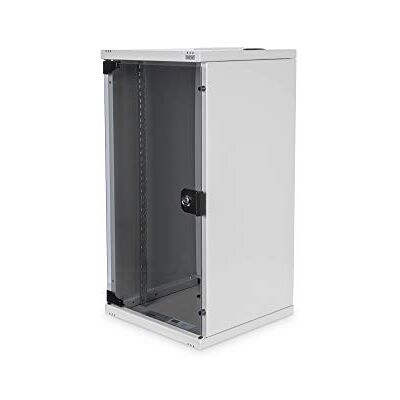 Digitus Netzwerkschrank – 10 Zoll 12HE – HxBxT 592x312x300mm – Grau Digitus Netzwerkschrank – 10 Zoll 12HE – HxBxT 592x312x300mm – Grau