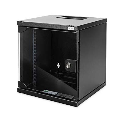 Digitus Netzwerkschrank – 10 Zoll 6HE – HxBxT 330x312x300mm – Schwarz Digitus Netzwerkschrank – 10 Zoll 6HE – HxBxT 330x312x300mm – Schwarz
