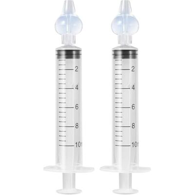 Blendura 2 Stück Nasensauger Baby 10 ml, Babyspritze Neti Rinser Tragbarer Nasensauger Staubsauger Nasenspülgerät, für Bedürfnisse von Nasenspülung Baby Blendura 2 Stück Nasensauger Baby 10 ml, Babyspritze Neti Rinser Tragbarer Nasensauger Staubsauger Nasenspülgerät, für Bedürfnisse von Nasenspülung Baby