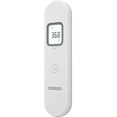 Omron Gentle Temp 730 Berührungsloses Infrarot-Stirnthermometer für Neugeborene, Kinder und Erwachsene, schnelle 1-Sekunden-Messung, Weiß Omron Gentle Temp 730 Berührungsloses Infrarot-Stirnthermometer für Neugeborene, Kinder und Erwachsene, schnelle 1-Sekunden-Messung, Weiß