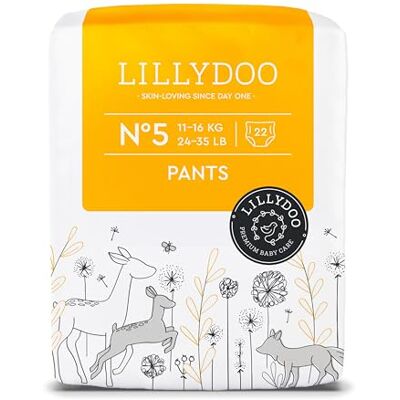 LILLYDOO Baby Windeln Pants Größe 5 (11+ kg), 22 Stück LILLYDOO Baby Windeln Pants Größe 5 (11+ kg), 22 Stück
