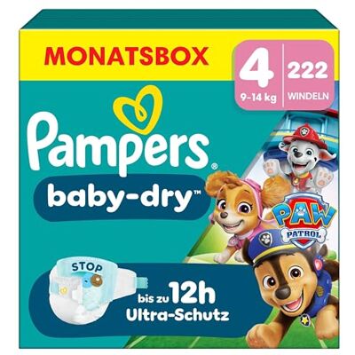 Pampers Baby-Dry Modell Gr. 4 - Windeln Pampers Baby-Dry Modell Gr. 4 - Windeln