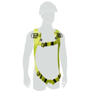 MILLER H100 Auffang- Und Rettungsgurt zur Absturzsicherung, 2-Punkt-Gurt, Universalgröße, Leicht, Etikett Info-Label, D-Ring Stahl, Belastbar bis 140 kg, Gelb, 1036294 MILLER H100 Auffang- Und Rettungsgurt zur Absturzsicherung, 2-Punkt-Gurt, Universalgröße, Leicht, Etikett Info-Label, D-Ring Stahl, Belastbar bis 140 kg, Gelb, 1036294