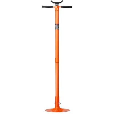 VEVOR Unterlift-Stützständer (rund Basis) 750 kg Unterhubwagen-Stützständer (Hebehöhe 134-193 cm) mit lagermontierter Drehgriff & selbstsichernde Gewindeschraube & Zwei Rädern Orange VEVOR Unterlift-Stützständer (rund Basis) 750 kg Unterhubwagen-Stützständer (Hebehöhe 134-193 cm) mit lagermontierter Drehgriff & selbstsichernde Gewindeschraube & Zwei Rädern Orange