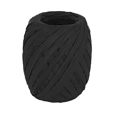 INNSPIRO Papierbast, schwarz, 4 mm x 30 m INNSPIRO Papierbast, schwarz, 4 mm x 30 m