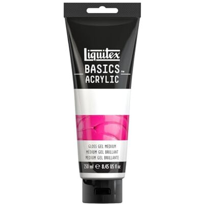 Liquitex 8870311 Basics Acrylfarbe Mattes Gelmedium, dickflüssiges Malmittel für Acrylfarbe, behält Pinselstriche, verbessert die Mischbarkeit 250ml Tube Liquitex 8870311 Basics Acrylfarbe Mattes Gelmedium, dickflüssiges Malmittel für Acrylfarbe, behält Pinselstriche, verbessert die Mischbarkeit 250ml Tube