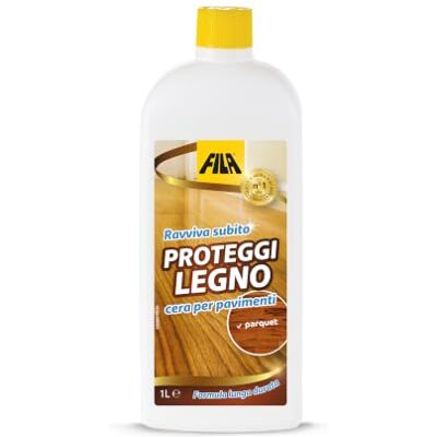 FILA Surface Care Solutions FILA Solutions Holzschutzmittel Wachs Parkett lackiert Laminat 1 l Auffrischende Oberfläche schützt lackiertes Parkett und Laminat vor Abnutzung und Kratzern FILA Surface Care Solutions FILA Solutions Holzschutzmittel Wachs Parkett lackiert Laminat 1 l Auffrischende Oberfläche schützt lackiertes Parkett und Laminat vor Abnutzung und Kratzern