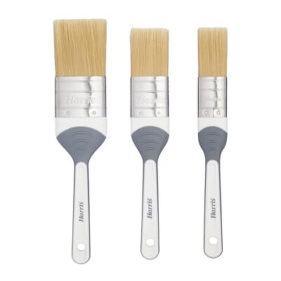 Harris Lasurpinsel Set 3-teilig 25/38/50 mm – Flachpinsel für Holz, Lasur, Lack & Beize – Lackierpinsel für Türen, Möbel & Geländer, kein Borstenverlust Harris Lasurpinsel Set 3-teilig 25/38/50 mm – Flachpinsel für Holz, Lasur, Lack & Beize – Lackierpinsel für Türen, Möbel & Geländer, kein Borstenverlust