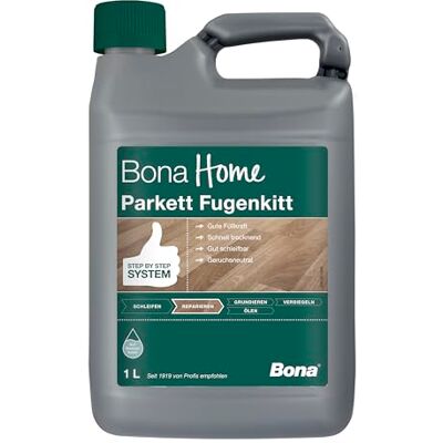 Bona Parkett Fugenfüller Home 1L, Fugenkitt für Parkett, Parkettfugenmasse Bona Parkett Fugenfüller Home 1L, Fugenkitt für Parkett, Parkettfugenmasse