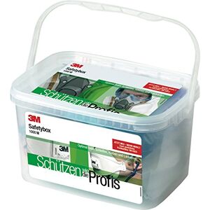 3M Safety Box 1000M, Inhalt u.a.: 1 x Halbmaske 6200M, 2 x Gasfilter 6055 A2, 4 x Partikelfilter 5925 P2R, 2 x Partikelmasken 9322, 1 x Bügelgehörschützer 1310, 1 x Vollsichtbrille 2890SA 3M Safety Box 1000M, Inhalt u.a.: 1 x Halbmaske 6200M, 2 x Gasfilter 6055 A2, 4 x Partikelfilter 5925 P2R, 2 x Partikelmasken 9322, 1 x Bügelgehörschützer 1310, 1 x Vollsichtbrille 2890SA