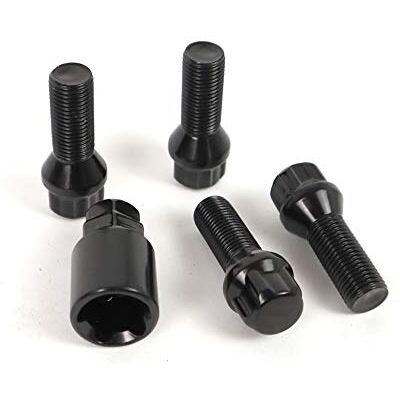OMP Speed- Set mit 4 Anti-Diebstahl-Schrauben, Spezialschlüssel, M12X1,5 Felgen, Gewinde lang 28Mm, Anti-Diebstahl, konische Form OMP Speed- Set mit 4 Anti-Diebstahl-Schrauben, Spezialschlüssel, M12X1,5 Felgen, Gewinde lang 28Mm, Anti-Diebstahl, konische Form