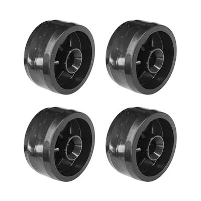 cyclingcolors 4x Kunststoff-Rollen 30mm Schwarz Laufrolle Führungsrolle Möbel Bett Schiebetür Tür Schublade Schrank cyclingcolors 4x Kunststoff-Rollen 30mm Schwarz Laufrolle Führungsrolle Möbel Bett Schiebetür Tür Schublade Schrank