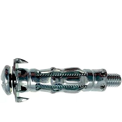fischer Metalldübel für Gipskarton HM 6 x 65 mit metrischer Schraube/Box mit 50 Stück fischer Metalldübel für Gipskarton HM 6 x 65 mit metrischer Schraube/Box mit 50 Stück