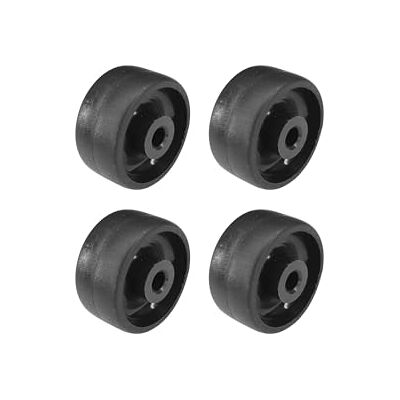 cyclingcolors 4x Kunststoff-Rollen 25mm Schwarz Laufrolle Führungsrolle Möbel Bett Schiebetür Tür Schublade Schrank cyclingcolors 4x Kunststoff-Rollen 25mm Schwarz Laufrolle Führungsrolle Möbel Bett Schiebetür Tür Schublade Schrank