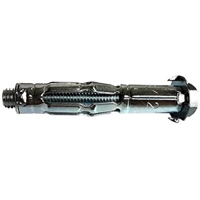 fischer Metalldübel für Gipskarton HM 8 x 55 mit Sechskantschraube/Box mit 50 Stück fischer Metalldübel für Gipskarton HM 8 x 55 mit Sechskantschraube/Box mit 50 Stück