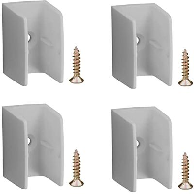 cyclingcolors 4x kurbelhalter für kurbelstange mit schraube kunststoff grau clip Befestigung unsichtbar kurbel halterung Fenster cyclingcolors 4x kurbelhalter für kurbelstange mit schraube kunststoff grau clip Befestigung unsichtbar kurbel halterung Fenster