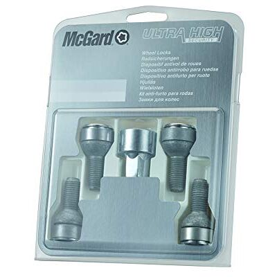 McGard 28018SL Radsicherungsbolzen SL (Ultra High Security) M14x1.5, Kugelsitz R13, Schaftlänge 26,7mm, Gesamtlänge der Schraube 46,7 mm, SW17, Schlüsseldurchmesser 28,6 mm McGard 28018SL Radsicherungsbolzen SL (Ultra High Security) M14x1.5, Kugelsitz R13, Schaftlänge 26,7mm, Gesamtlänge der Schraube 46,7 mm, SW17, Schlüsseldurchmesser 28,6 mm