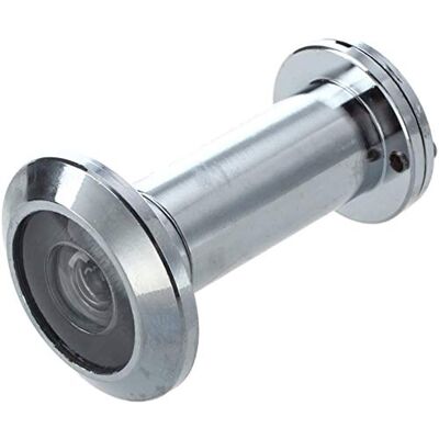 Jdel Türspion, 14 mm, 35-60 mm, mit Weitwinkel 200 Grad und vernickelter Kappe Jdel Türspion, 14 mm, 35-60 mm, mit Weitwinkel 200 Grad und vernickelter Kappe