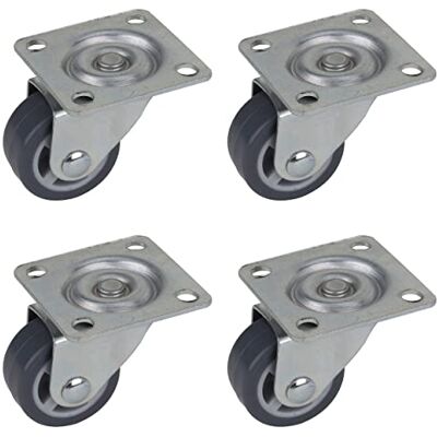 DÖRNER + HELMER - 4x Drehräder - 30 mm - Platte DÖRNER + HELMER - 4x Drehräder - 30 mm - Platte