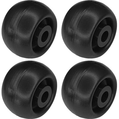 cyclingcolors 4x Kunststoff-Rollen 40mm Schwarz Laufrolle Führungsrolle Möbel Bett Schiebetür Tür Schublade Schrank cyclingcolors 4x Kunststoff-Rollen 40mm Schwarz Laufrolle Führungsrolle Möbel Bett Schiebetür Tür Schublade Schrank