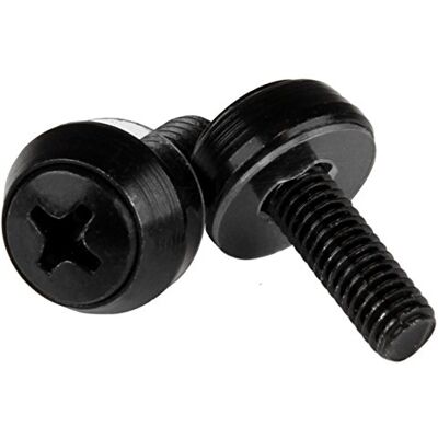 StarTech .com M5 x 12mm Montageschrauben 50er Pack Schwarz M5 Schrauben für Server Racks StarTech .com M5 x 12mm Montageschrauben 50er Pack Schwarz M5 Schrauben für Server Racks