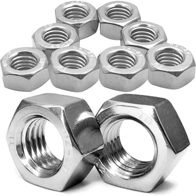 cyclingcolors 10x Sechskantmutter Edelstahl A2 DIN 934 ISO 4032 Sechskant Mutter für Schrauben Bolzen Sicherungsmuttern Metrisches Gewinde, M8 cyclingcolors 10x Sechskantmutter Edelstahl A2 DIN 934 ISO 4032 Sechskant Mutter für Schrauben Bolzen Sicherungsmuttern Metrisches Gewinde, M8
