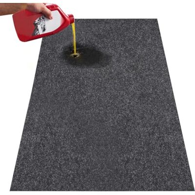 VEVOR Garagenbodenmatte 2692,4 x 6705,6 x 2,4 mm Werkstattboden 820-850 g/m² Garagenboden Filz & TPE Öl Auffangmatte Garagenmatte Servicematte Bodenschutz Bodenplatten für Garage VEVOR Garagenbodenmatte 2692,4 x 6705,6 x 2,4 mm Werkstattboden 820-850 g/m² Garagenboden Filz & TPE Öl Auffangmatte Garagenmatte Servicematte Bodenschutz Bodenplatten für Garage