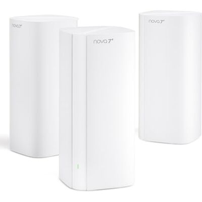 Tenda ME6 Pro Wi-Fi 7 Mesh System, (BE5100 Dual-Band 2,4GHz 688Mbit/s, 5GHz 4323Mbit/s) Breite Abdeckung,1x 2,5G & 2xGigabit Ports, Ethernet-Backhaul, MLO, VPN, Nahtloses Roaming, 3er-Pack Tenda ME6 Pro Wi-Fi 7 Mesh System, (BE5100 Dual-Band 2,4GHz 688Mbit/s, 5GHz 4323Mbit/s) Breite Abdeckung,1x 2,5G & 2xGigabit Ports, Ethernet-Backhaul, MLO, VPN, Nahtloses Roaming, 3er-Pack