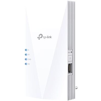 TP-Link RE500X WiFi 6 WLAN Verstärker Repeater AX1500 (1200 Mbit/s 5GHz, 300 Mbit/s 2,4GHz, Gigabit-Port, kompatibel mit Allen WLAN-Routern inkl. Fritzbox) TP-Link RE500X WiFi 6 WLAN Verstärker Repeater AX1500 (1200 Mbit/s 5GHz, 300 Mbit/s 2,4GHz, Gigabit-Port, kompatibel mit Allen WLAN-Routern inkl. Fritzbox)