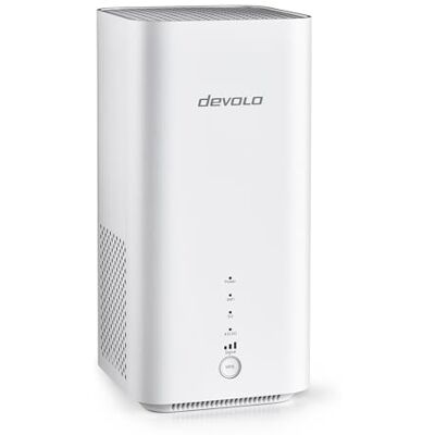 Devolo WiFi 6 Router 3600 5G LTE, mobiler 5G Router, SIM-Karten WLAN-Router, mobiles Internet zu Hause und unterwegs, 3.600 Mbit/s, weiß Devolo WiFi 6 Router 3600 5G LTE, mobiler 5G Router, SIM-Karten WLAN-Router, mobiles Internet zu Hause und unterwegs, 3.600 Mbit/s, weiß